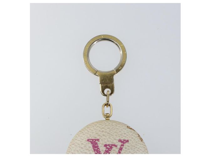 LOUIS VUITTON Monogram Multicolor Astropill Charm Weiß M51911 LV Auth 140420 - Ansicht 3