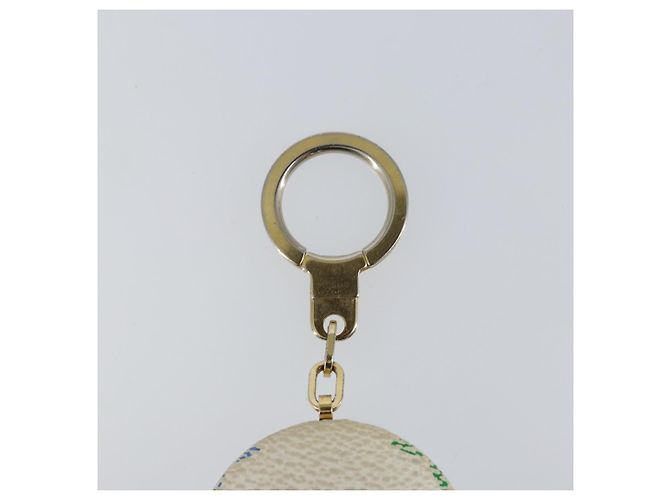 LOUIS VUITTON Monogram Multicolor Astropill Charm Weiß M51911 LV Auth 140420 - Ansicht 6