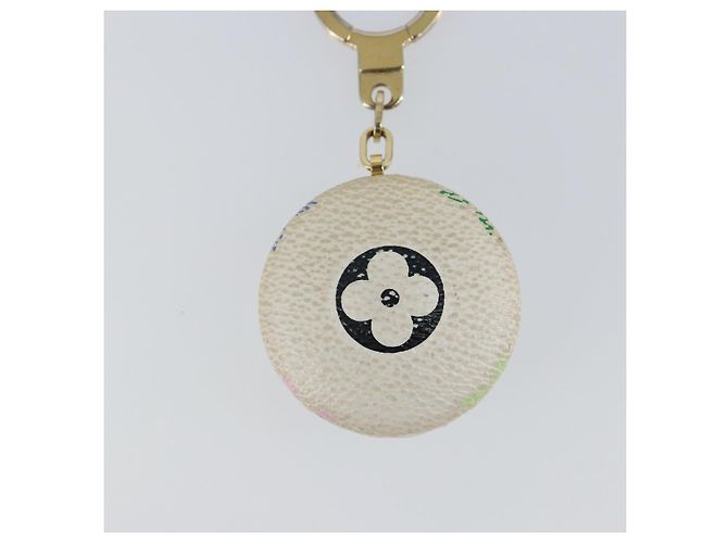 LOUIS VUITTON Monogram Multicolor Astropill Charm Weiß M51911 LV Auth 140420 - Ansicht 7