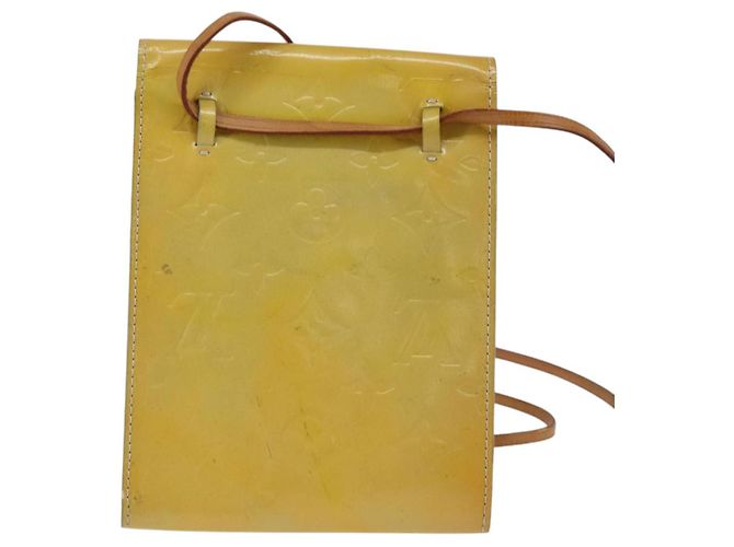 LOUIS VUITTON Borsa a spalla Kenmare Monogram Vernis Grigio M91060 LV Auth BA5998 - vista 2