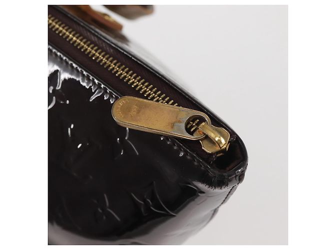 LOUIS VUITTON Borsa Tote Bellevue GM Monogram Vernis Amarante M93589 Auth 142614 Bordò - vista 10