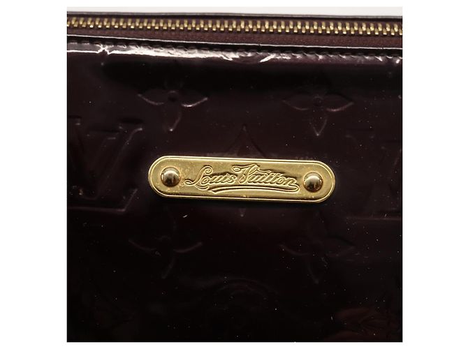 LOUIS VUITTON Borsa Tote Bellevue GM Monogram Vernis Amarante M93589 Auth 142614 Bordò - vista 18