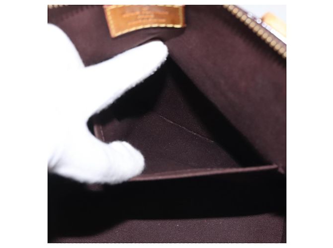 LOUIS VUITTON Borsa Tote Bellevue GM Monogram Vernis Amarante M93589 Auth 142614 Bordò - vista 22