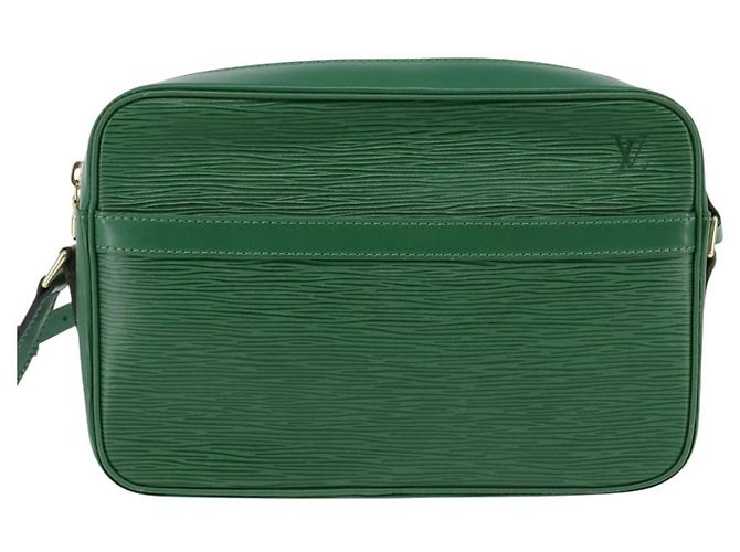 LOUIS VUITTON Borsa a Spalla Epi Trocadero 27 Verde M52314 LV Auth BA5705 - vista 13