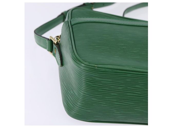 LOUIS VUITTON Borsa a Spalla Epi Trocadero 27 Verde M52314 LV Auth BA5705 - vista 15