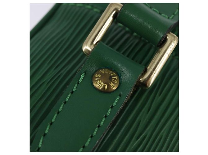LOUIS VUITTON Borsa a Spalla Epi Trocadero 27 Verde M52314 LV Auth BA5705 - vista 8