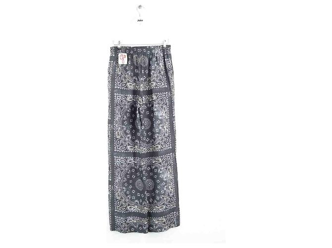 Golden Goose Calça larga cinza - vista 3
