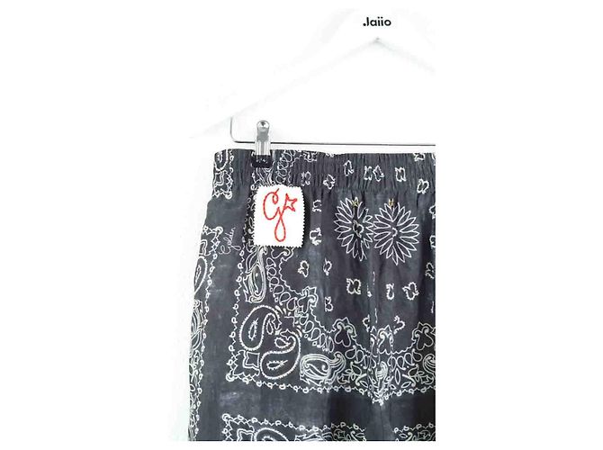 Golden Goose Calça larga cinza - vista 4