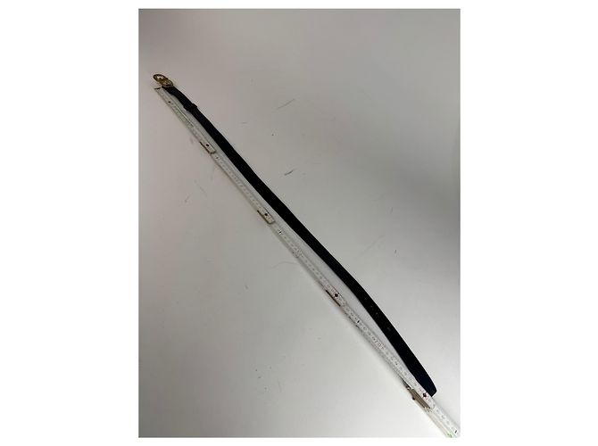 Vintage Gucci Ledergürtel Schwarz - Ansicht 9
