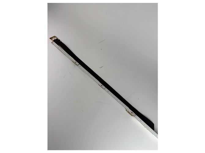 Vintage Yves Saint Laurent Wildledergürtel braun - Ansicht 10