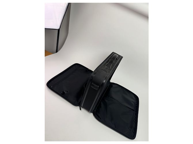 Valigia Vintage Issey Miyake Nera Nero - vista 3