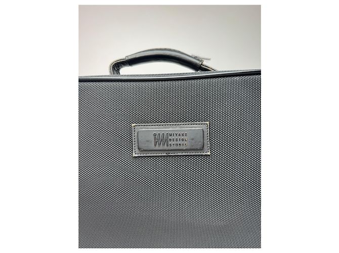 Valigia Vintage Issey Miyake Nera Nero - vista 6