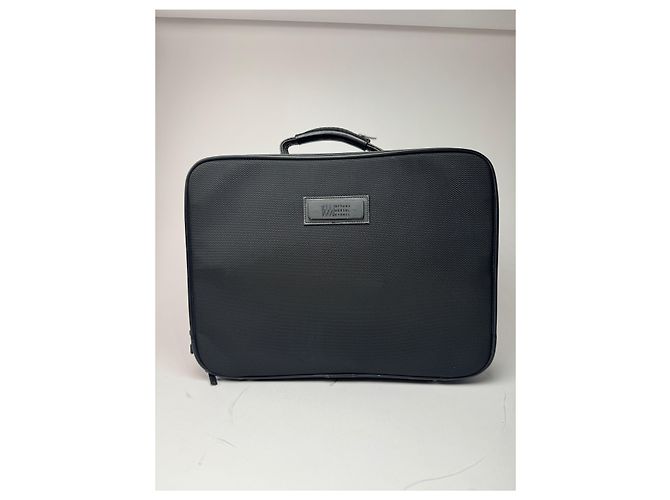 Valigia Vintage Issey Miyake Nera Nero - vista 7
