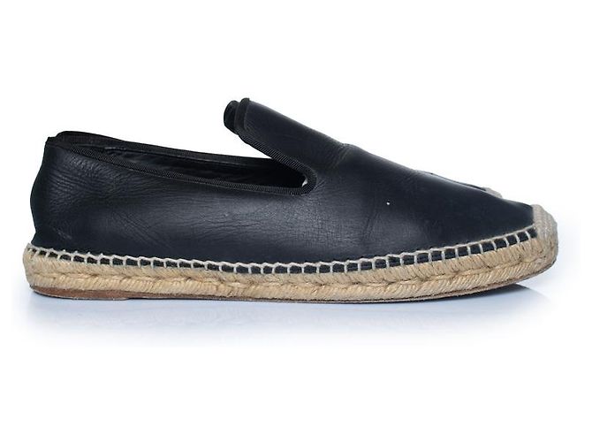 Céline, Leder-ESPADRILLES Schwarz - Ansicht 4