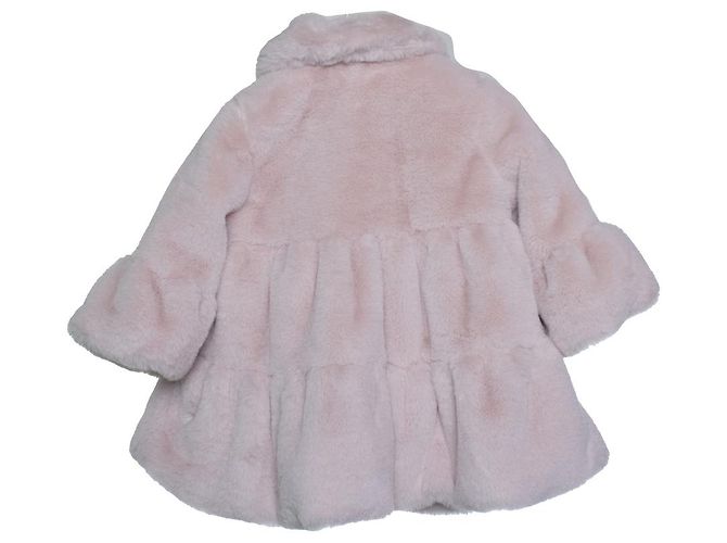Monnalisa Kinderjacke mit Schleifendetail in Rosa Pink - Ansicht 2