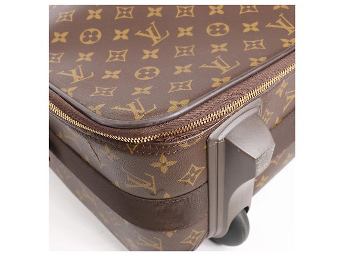 Valigia da Viaggio Louis Vuitton Monogram Pegase 55 M23294 Marrone - vista 12