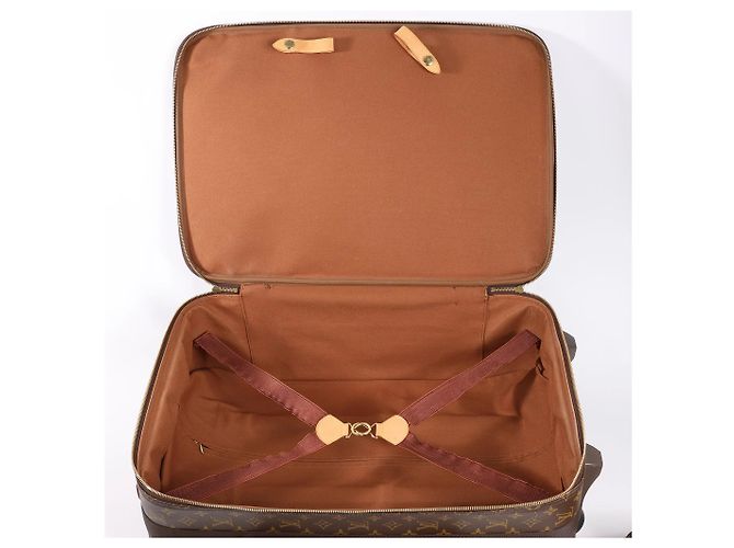 Valigia da Viaggio Louis Vuitton Monogram Pegase 55 M23294 Marrone - vista 17