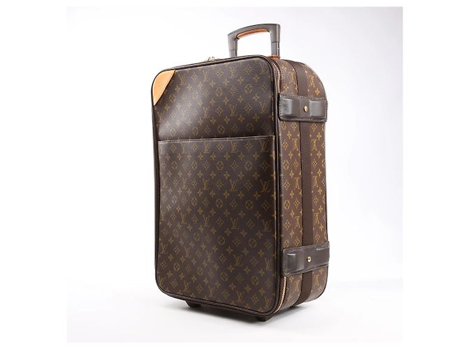 Valigia da Viaggio Louis Vuitton Monogram Pegase 55 M23294 Marrone - vista 2