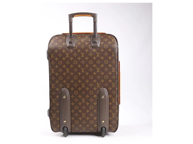 Valigia da Viaggio Louis Vuitton Monogram Pegase 55 M23294 Marrone - vista 4