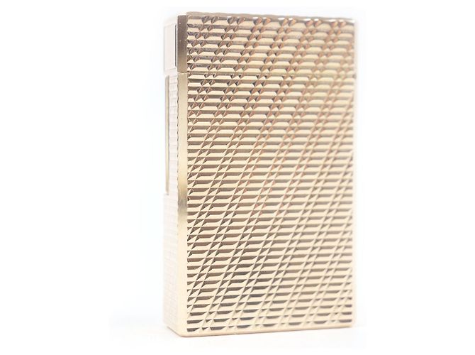 Autre Marque Dupont Line 1 Long Lighter Golden - view 3