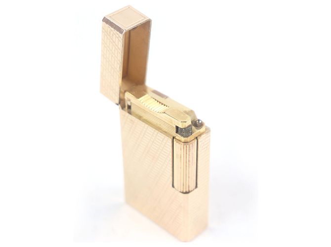 Autre Marque Dupont Line 1 Long Lighter Golden - view 4