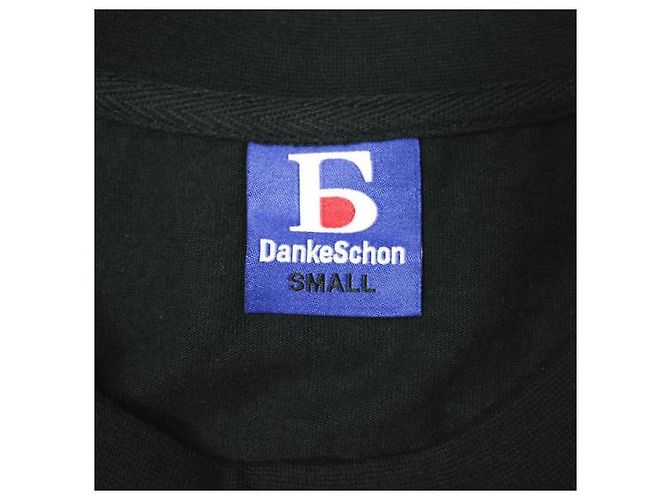 Autre Marque Camiseta de algodón limitada Danke Schon 16OE S/S Negro - vista 4