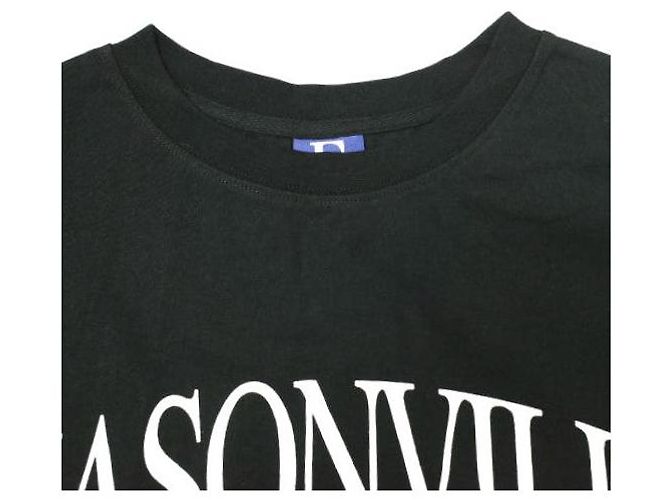 Autre Marque Camiseta de algodón limitada Danke Schon 16OE S/S Negro - vista 5