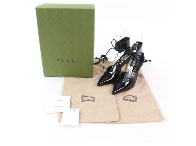 Lackleder-Pumps von Gucci Schwarz - Ansicht 2