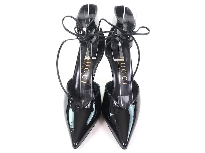 Lackleder-Pumps von Gucci Schwarz - Ansicht 4