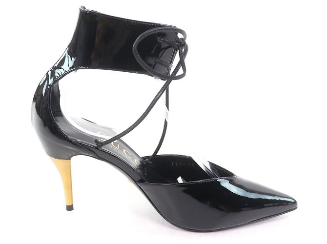 Lackleder-Pumps von Gucci Schwarz - Ansicht 6