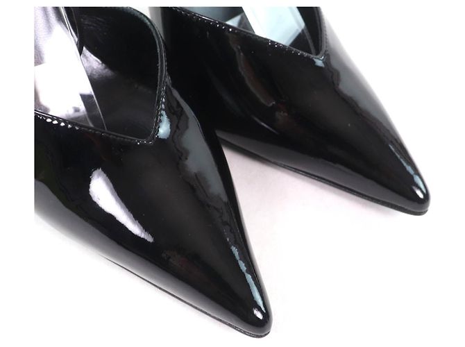Lackleder-Pumps von Gucci Schwarz - Ansicht 8