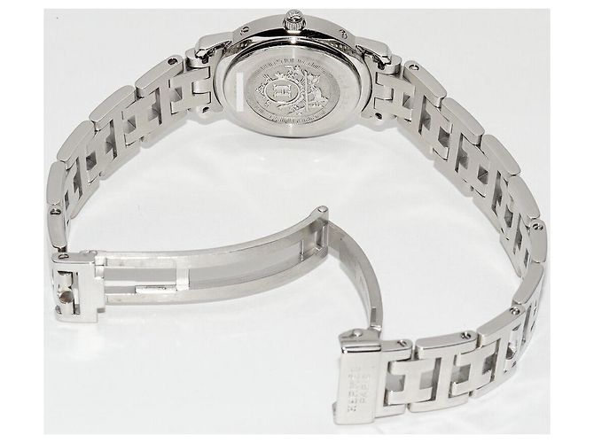 Clipper de acero inoxidable Hermès Gris - vista 2
