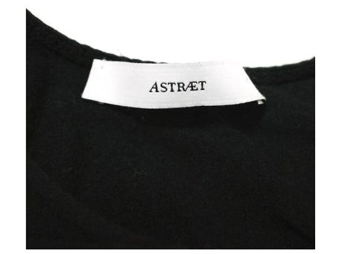 Autre Marque ASTRAET Mini Canotta Mix di Rayon Nero - vista 3