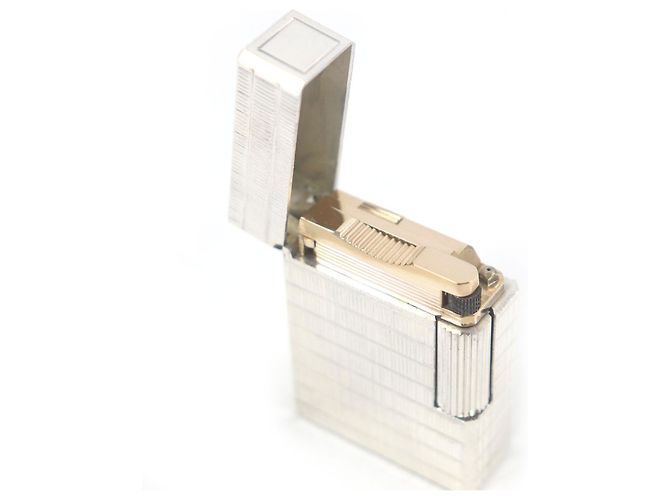 Autre Marque Dupont Line 1 Lighter Silvery - view 3
