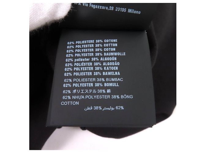 Prada Jersey-Polyester-Kleid Schwarz - Ansicht 11
