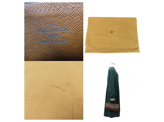 Borsa Louis Vuitton Papillon 26 Monogramma Marrone - vista 10