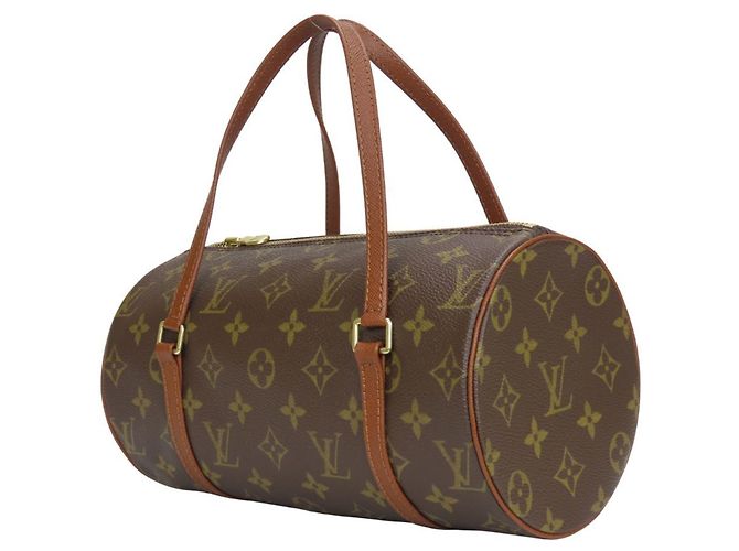 Borsa Louis Vuitton Papillon 26 Monogramma Marrone - vista 2
