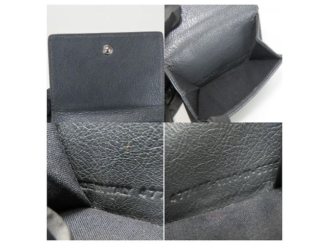 Graue Tri-Fold Geldbörse von Balenciaga Braun - Ansicht 9