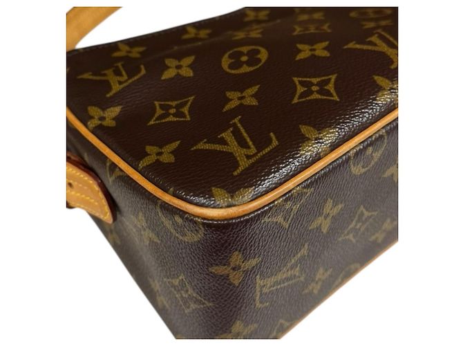 Borsa a Spalla Monogram Viva Cite MM di Louis Vuitton Marrone - vista 10