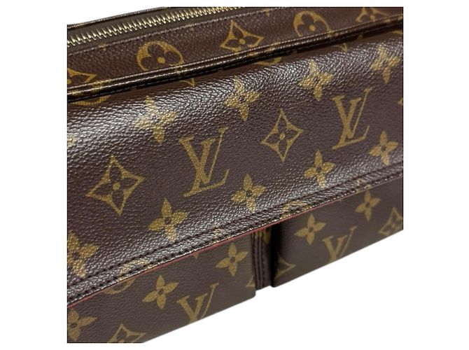 Borsa a Spalla Monogram Viva Cite MM di Louis Vuitton Marrone - vista 16