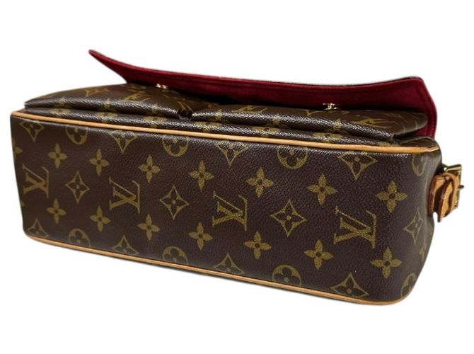 Borsa a Spalla Monogram Viva Cite MM di Louis Vuitton Marrone - vista 5