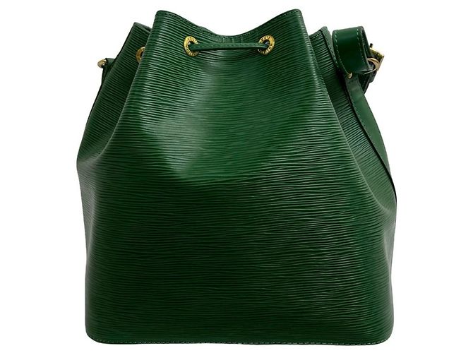 Noe Sac à main Petit Noé en cuir Epi Louis Vuitton Vert - vue 3