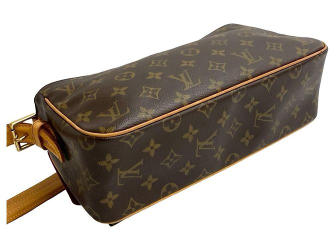 Borsa a Spalla/Tote Louis Vuitton Viva Cite MM Monogram Marrone - vista 7