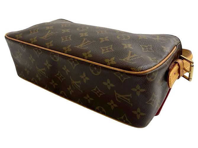 Borsa a Spalla/Tote Louis Vuitton Viva Cite MM Monogram Marrone - vista 8
