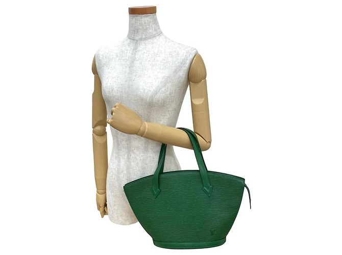 Louis Vuitton Saint Jacques Epi-Leder Handtasche Grün - Ansicht 2