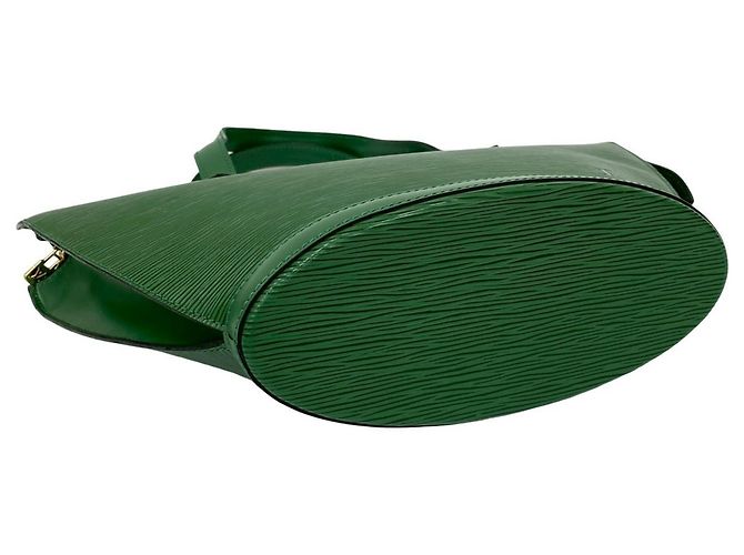 Louis Vuitton Saint Jacques Epi-Leder Handtasche Grün - Ansicht 7