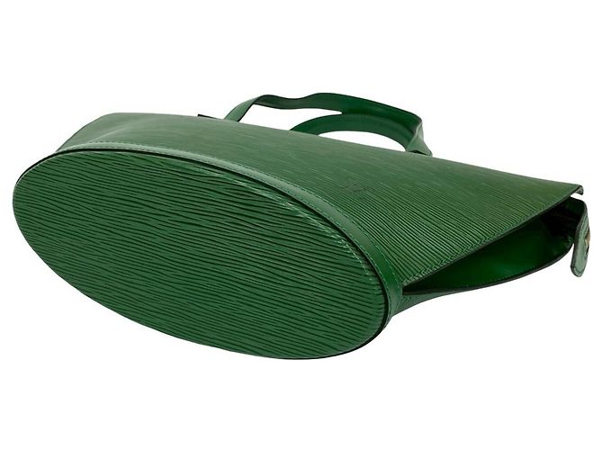 Louis Vuitton Saint Jacques Epi-Leder Handtasche Grün - Ansicht 8