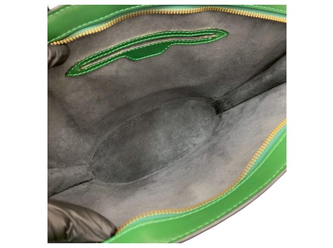 Louis Vuitton Saint Jacques Epi-Leder Handtasche Grün - Ansicht 9