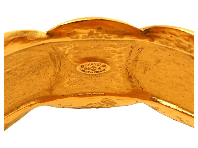 Chanel Coco Mark Armreif Gold Gold hardware - Ansicht 2