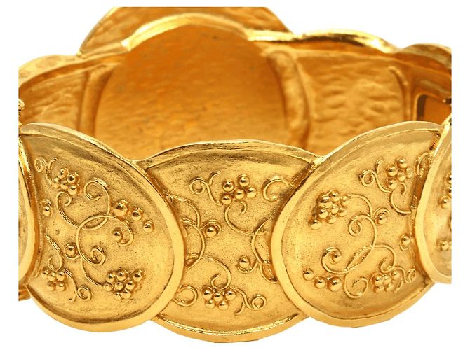 Chanel Coco Mark Armreif Gold Gold hardware - Ansicht 5